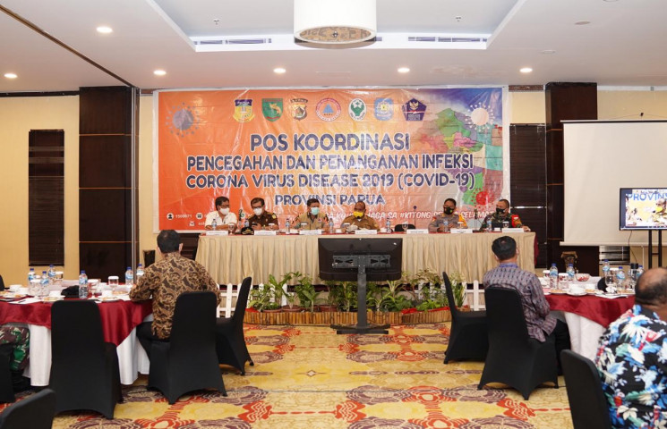 Covid-19 Meroket, Pemprov Papua Kini Giat Sosialisasi di Fasilitas Umum
